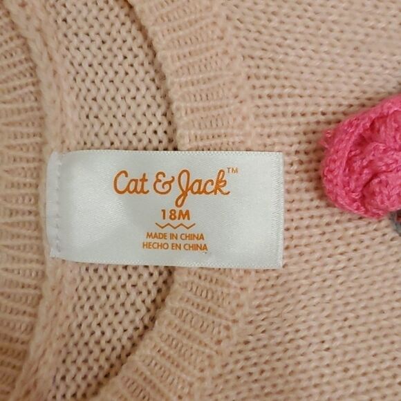 Cat & Jack girl's penguin sweater - Picture 2 of 4